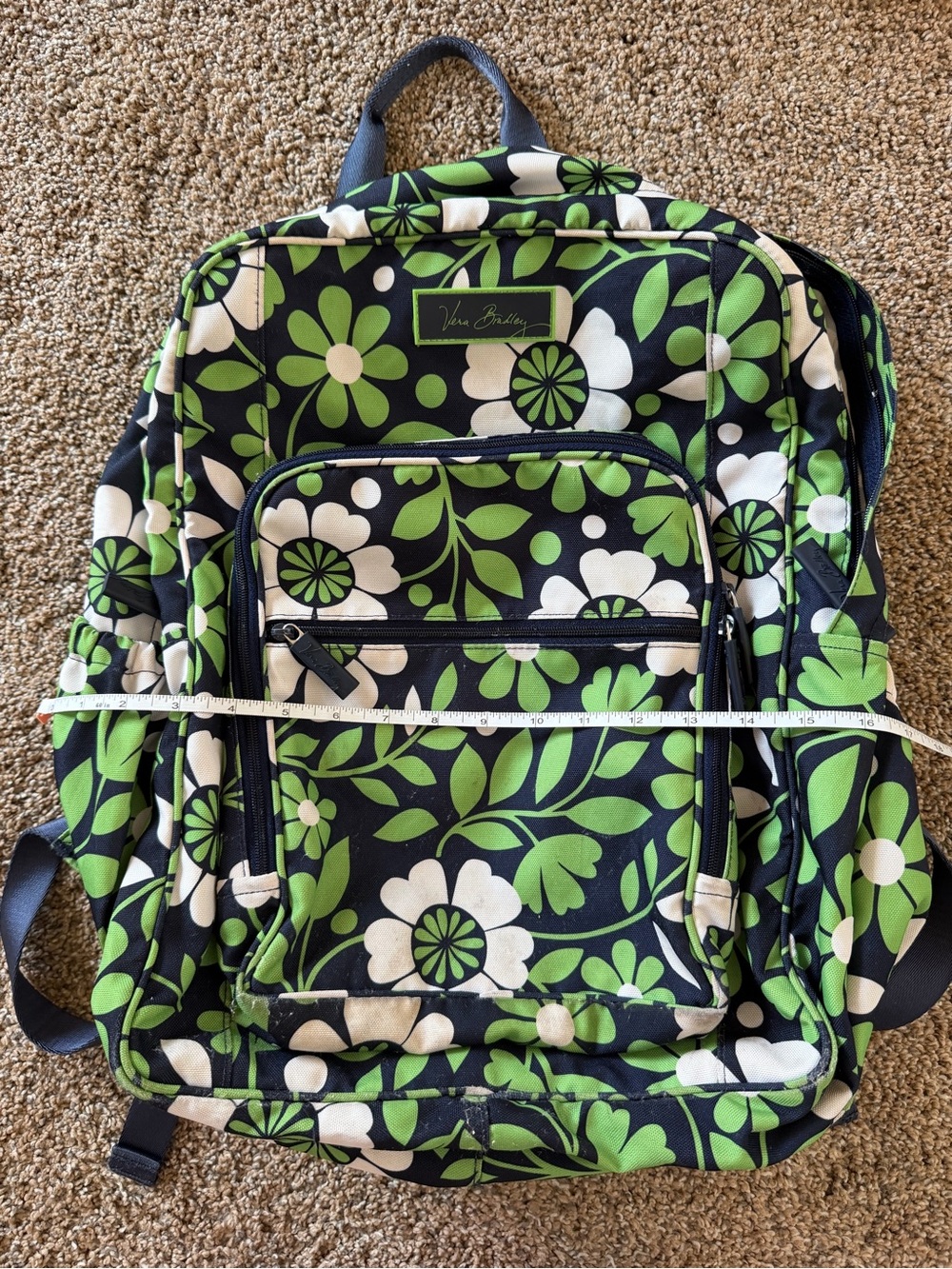 VERA BRADLEY Lighten Up Campus Backpack in Lucky You - Picture 13 of 16